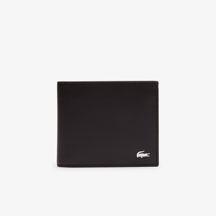 Bolsas Lacoste Masculino Marrom Escuro Fitzgerald billfold in leather JX6-51885L2