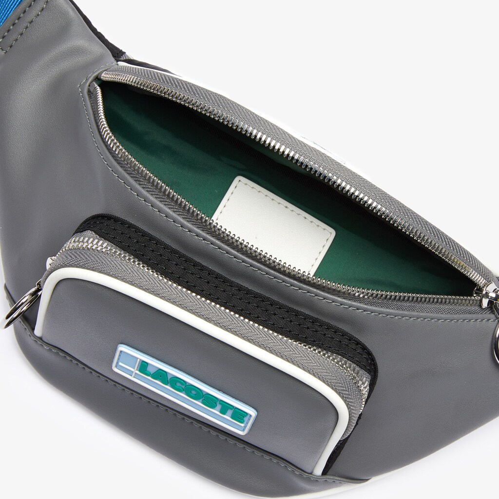 Bolsas Lacoste Feminino Cinzentas Azuis LCST Badge Colorblock Zip Fanny Pack XC8-93059I6