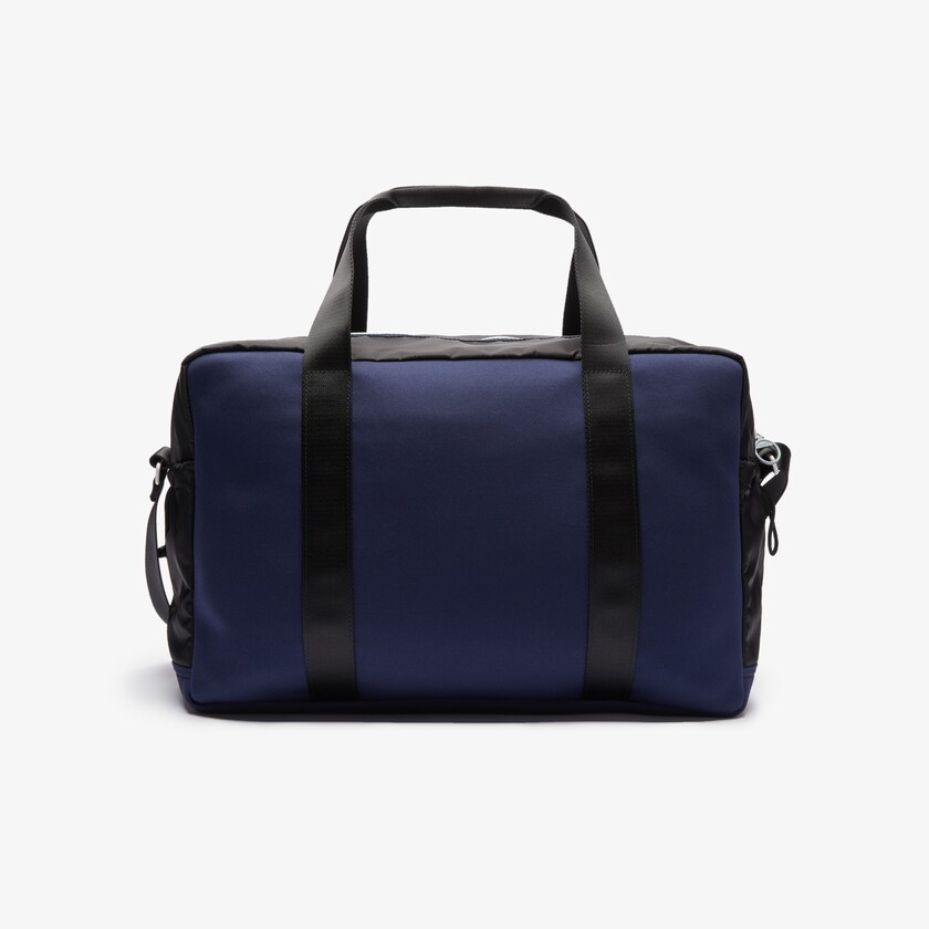 Bolsas Lacoste Masculino Azul Marinho Azuis Pretas Motion Ultra-Light Zippered Gym Bag OA7-86028F9