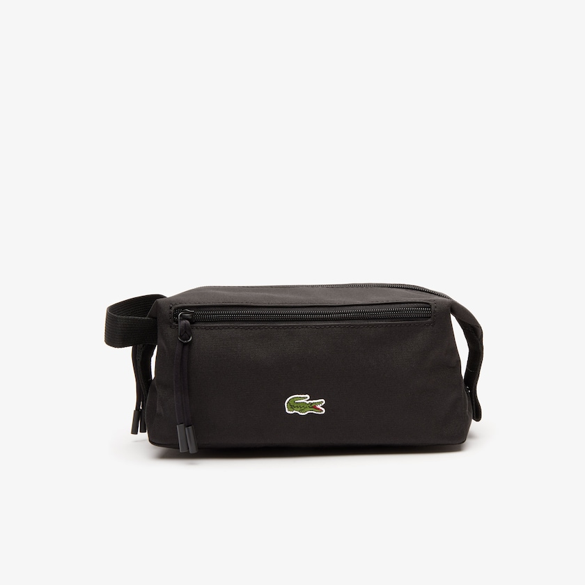 Bolsas Lacoste Masculino Pretas Néocroc Canvas Toilet Kit HH7-67836S0