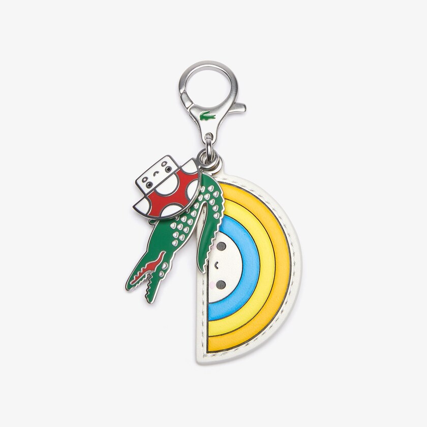 Bolsas Lacoste Masculino Amarelas x FriendsWithYou Coloured Metal Charm Keyring BH4-42274P2