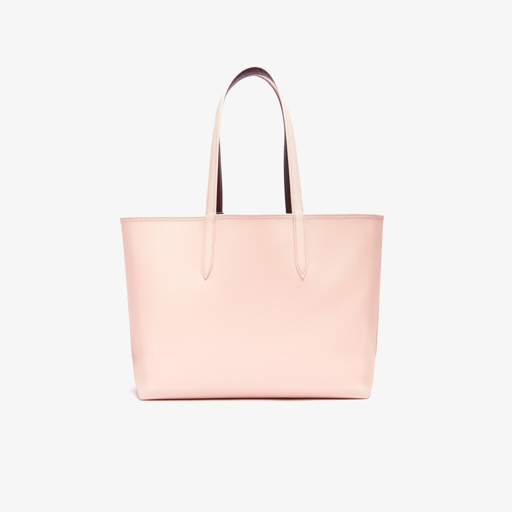 Bolsas Tote Lacoste Feminino Bordeaux Anna Removable Pouch Signature Reversible BW9-36093F9