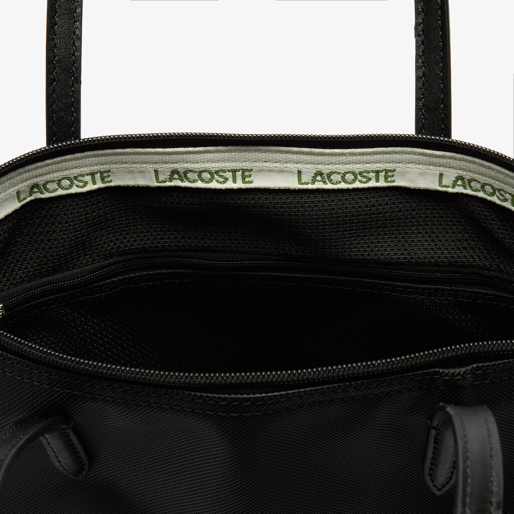 Bolsas Tote Lacoste Feminino Pretas L.12.12 Concept Small Zip BS6-99179U2