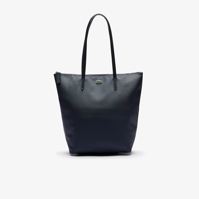 Bolsas Tote Lacoste Feminino Azul Marinho Azuis L.12.12 Concept Vertical Zip NU3-18411T8