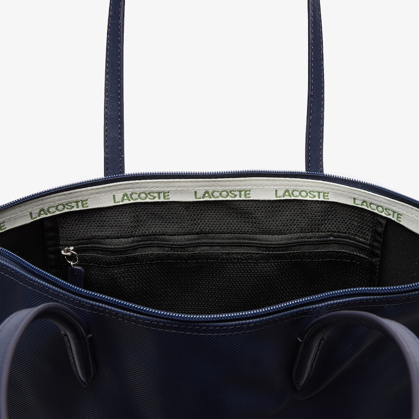 Bolsas Tote Lacoste Feminino Azul Marinho Azuis L.12.12 Concept Vertical Zip NU3-18411T8