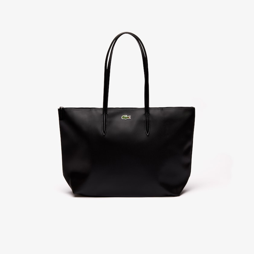 Bolsas Tote Lacoste Feminino Pretas L.12.12 Concept Zip WZ5-51315C3