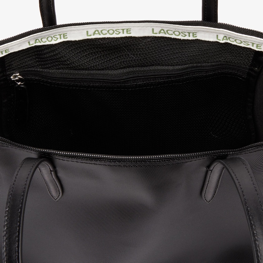 Bolsas Tote Lacoste Feminino Pretas L.12.12 Concept Zip WZ5-51315C3