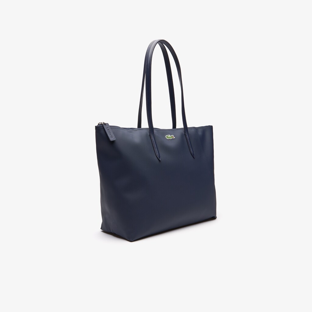 Bolsas Tote Lacoste Feminino Azul Marinho Azuis L.12.12 Concept Zip KK4-05220S6