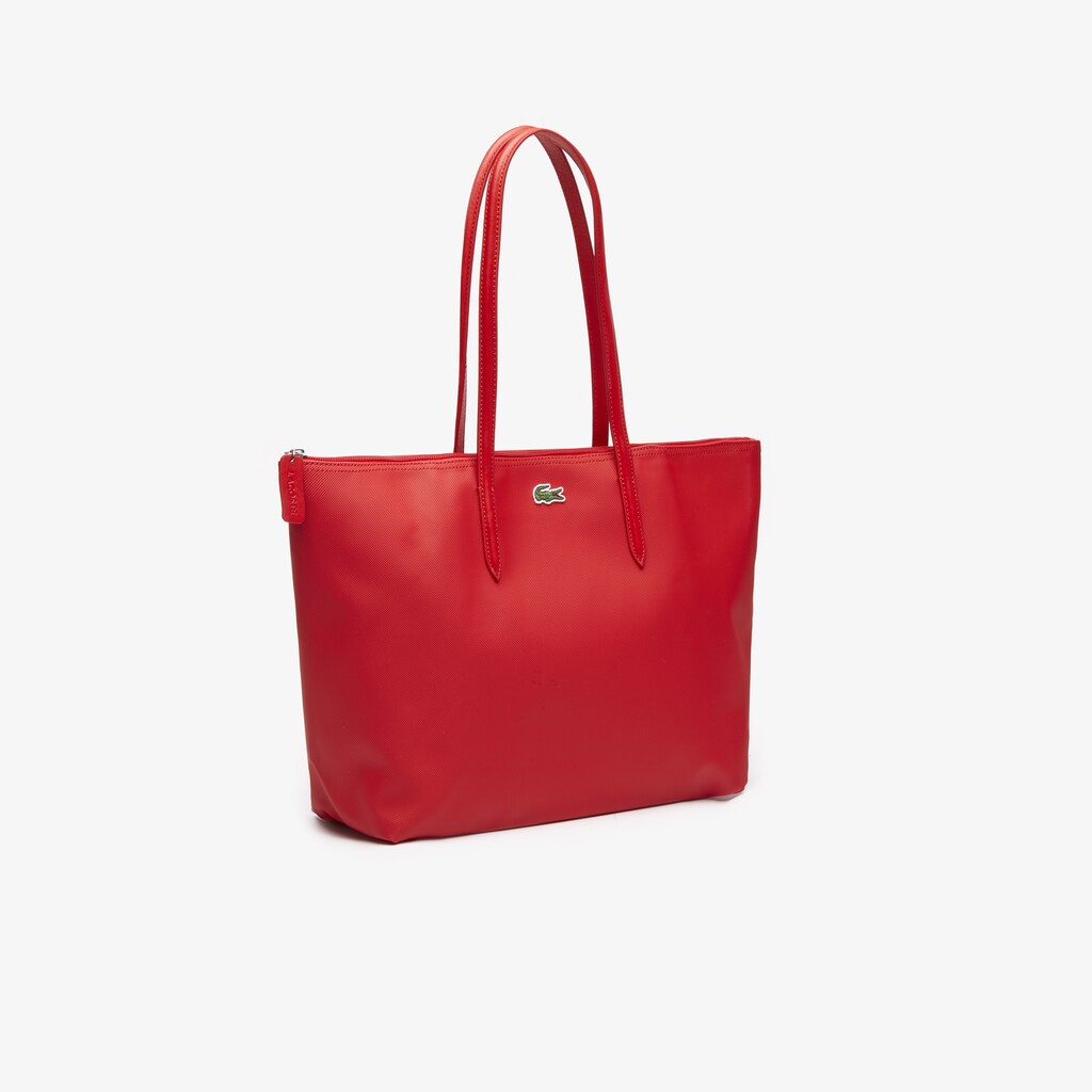 Bolsas Tote Lacoste Feminino Vermelhas L.12.12 Concept Zip QO4-63756E4