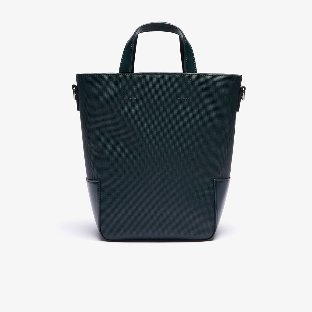 Bolsas Tote Lacoste Feminino Verdes Escuro Piqué Resort Piqué Canvas UM0-54135R0