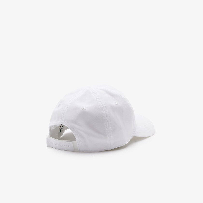 Boné Lacoste Masculino Branco SPORT x Novak Djokovic Microfiber BG6-33813S2