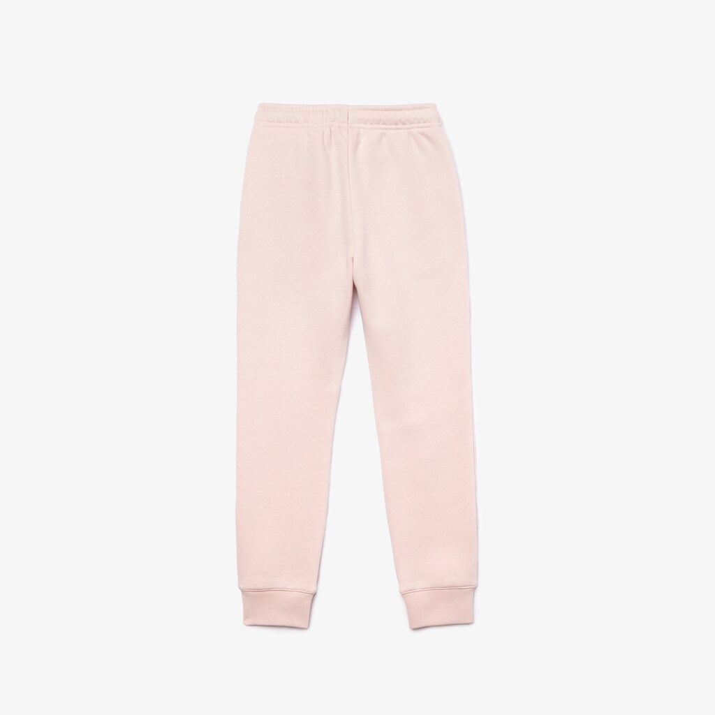 Calça Moletom Lacoste Criança Luz Rosa SPORT Fleece DZ2-37003M5
