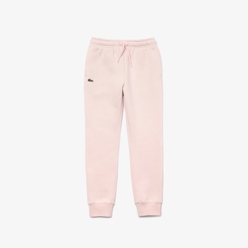 Calça Moletom Lacoste Criança Luz Rosa SPORT Fleece DZ2-37003M5