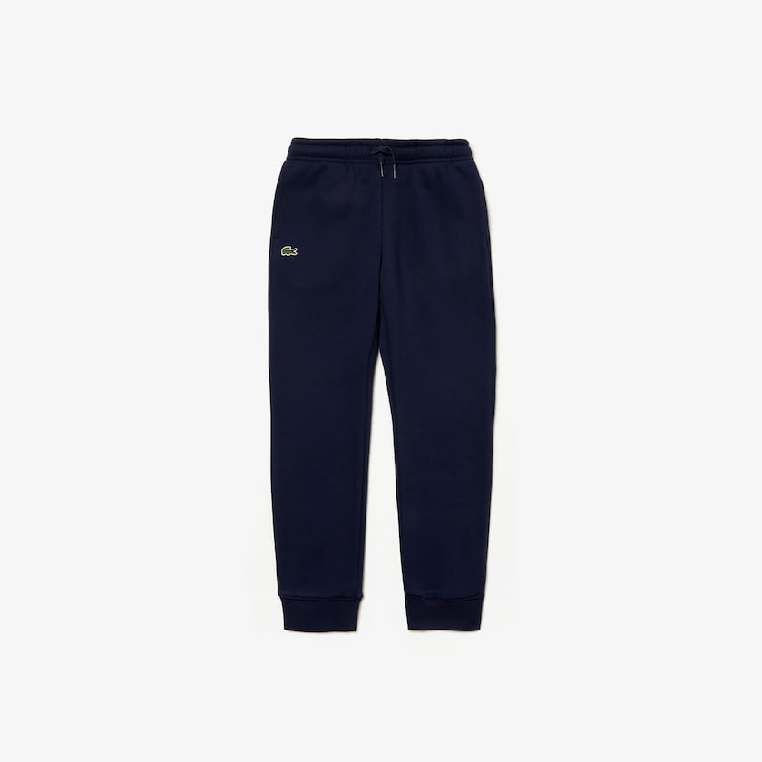 Calça Moletom Lacoste Criança Azul Marinho Azuis SPORT Fleece QS4-68736Y6
