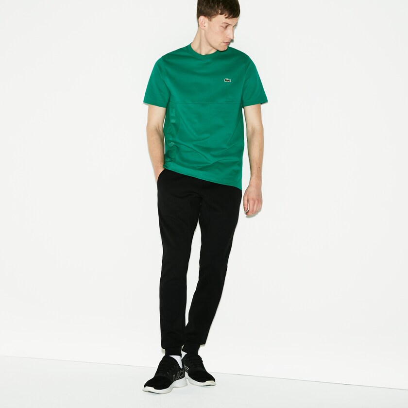 Calça Moletom Lacoste Masculino Pretas SPORT Fleece Tennis QL2-88618Y8