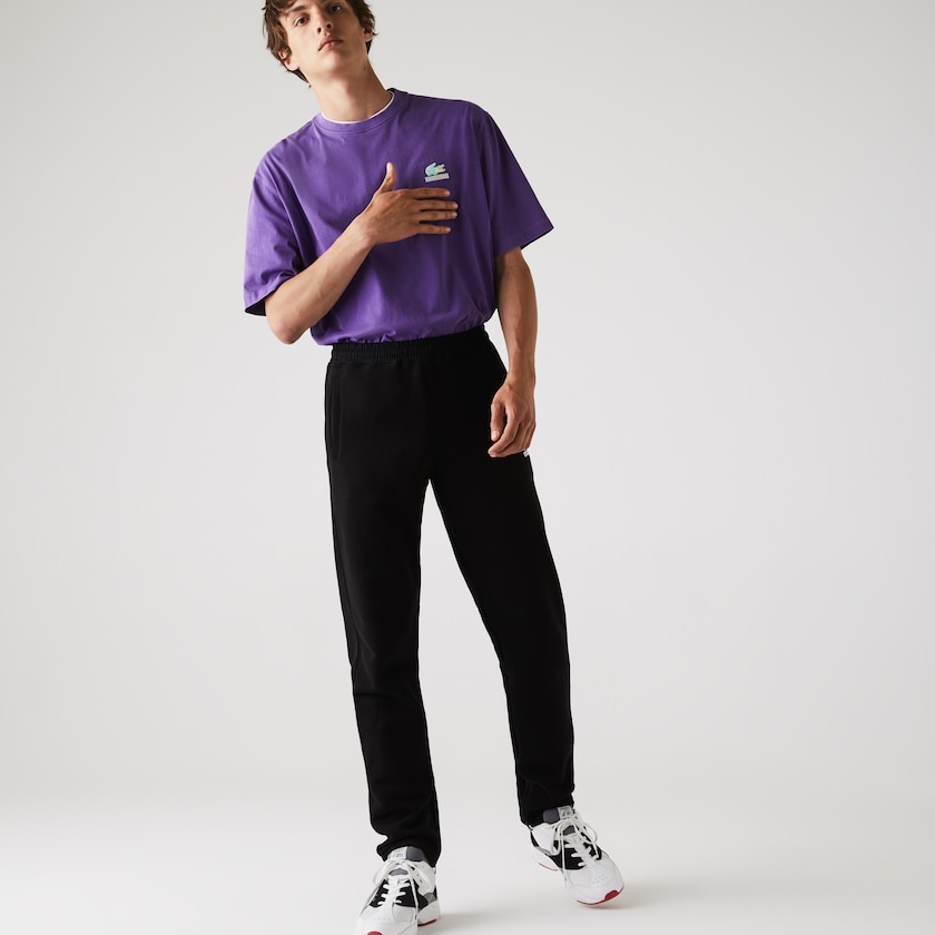 Calças Lacoste Masculino Pretas CONCEPTS Collaboration Track IU4-54565Q6
