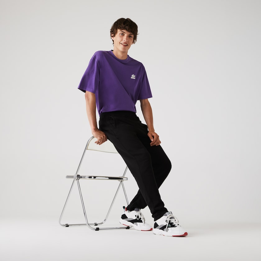 Calças Lacoste Masculino Pretas CONCEPTS Collaboration Track IU4-54565Q6