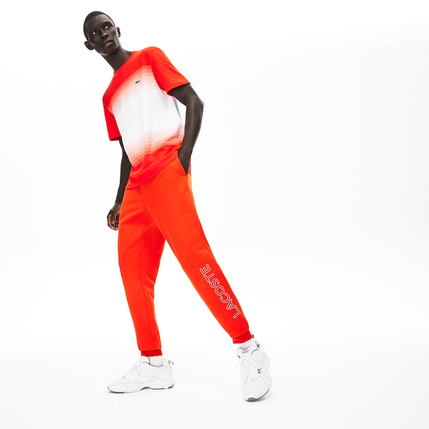 Calças Lacoste Masculino Vermelhas Motion French Terry Track DN8-88708Y9