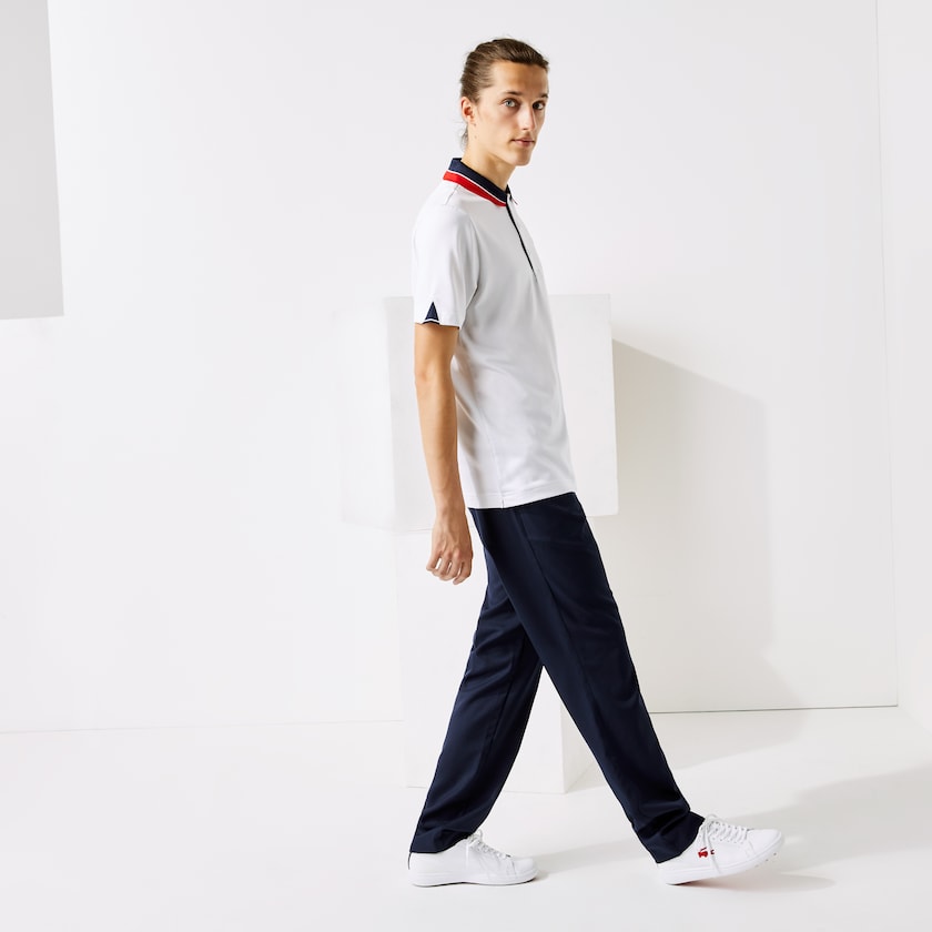 Calças Lacoste Masculino Azul Marinho Azuis SPORT Breathable Stretch Golf ZT6-11891W5