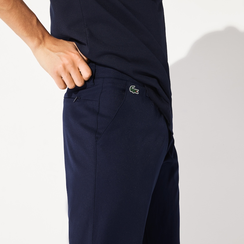 Calças Lacoste Masculino Azul Marinho Azuis SPORT Breathable Stretch Golf ZT6-11891W5