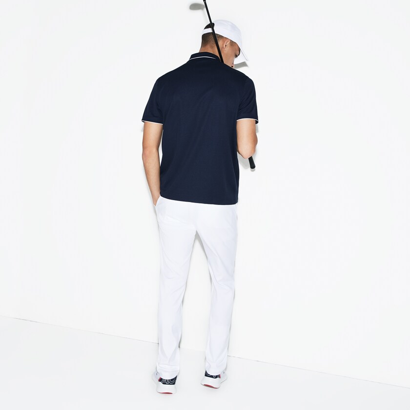 Calças Lacoste Masculino Branco SPORT Technical Gabardine Golf Chino LB8-07610J7