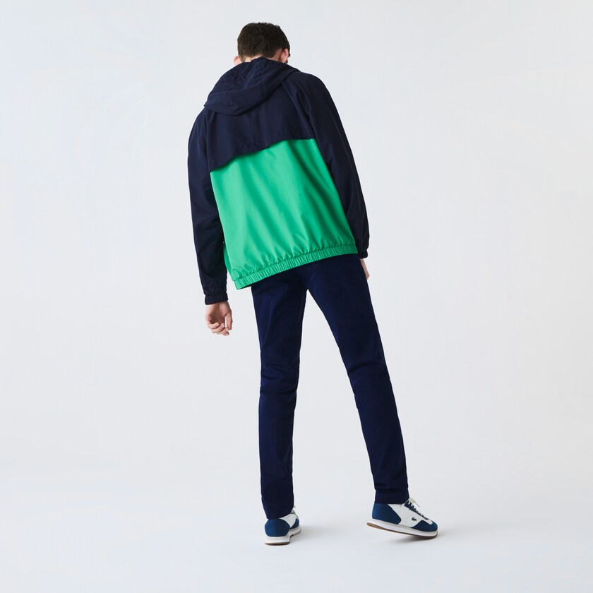 Calças Lacoste Masculino Azul Marinho Azuis Slim Fit Stretch Gabardine Chino XX3-87678V6