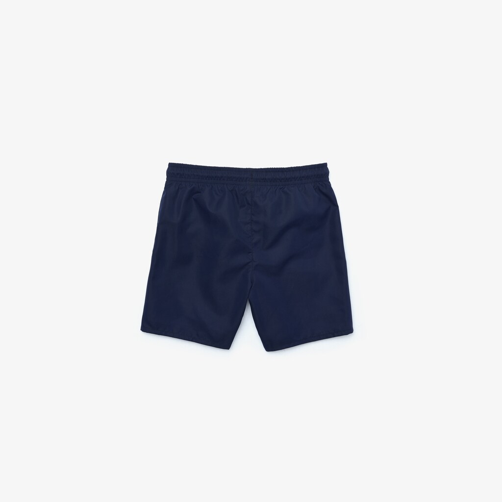 Calção Lacoste Criança Azul Marinho Azuis Pretas Classic Swim Trunks NB6-08400H6