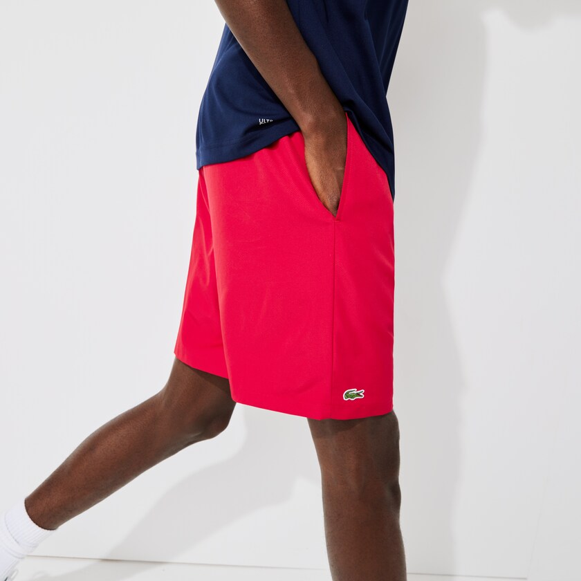 Calção Lacoste Masculino Vermelhas SPORT Tennis BS6-36833G8