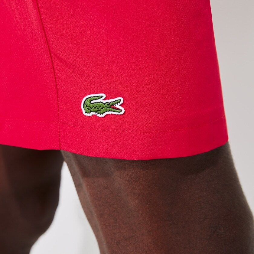 Calção Lacoste Masculino Vermelhas SPORT Tennis BS6-36833G8