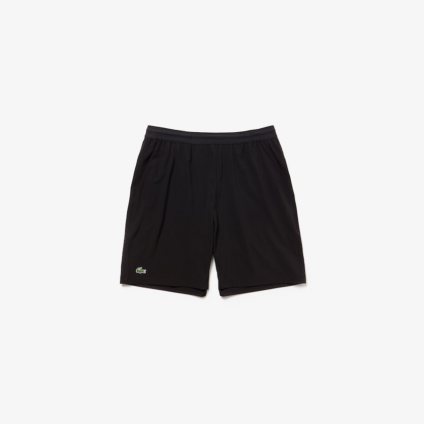 Calção Lacoste Masculino Pretas SPORT Tennis Stretch WK0-18691U5
