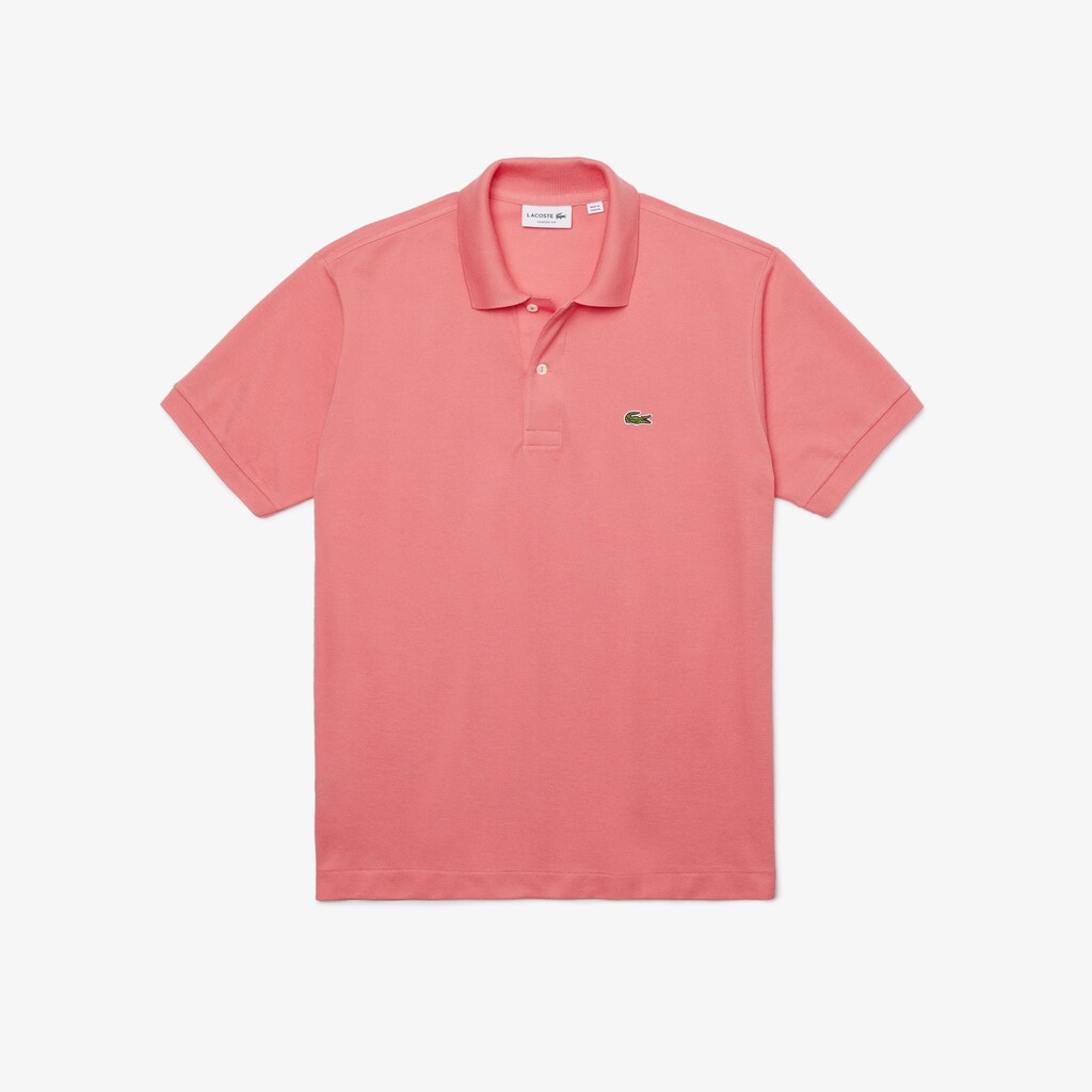 Camisa Polo Lacoste Masculino Rosa Classic Fit L.12.12 RM9-91829B0
