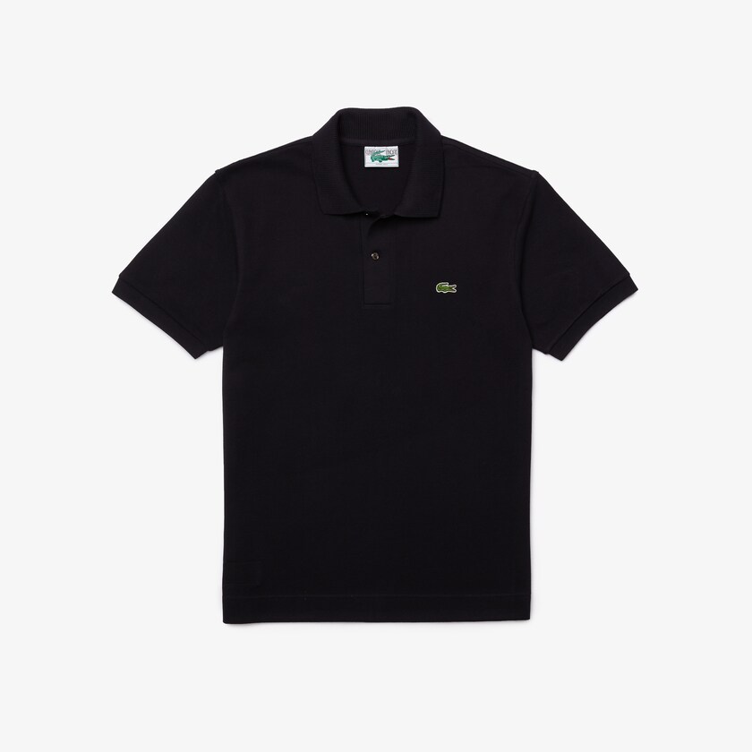 Camisa Polo Lacoste Masculino Azul Marinho Azuis Classic Fit Organic Cotton Piqué DU7-64856H0