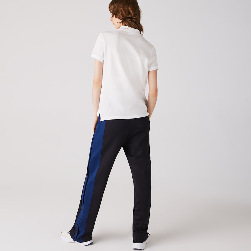 Camisa Polo Lacoste Feminino Branco Classic Fit Soft Cotton Petit Piqué QL0-40684Z7