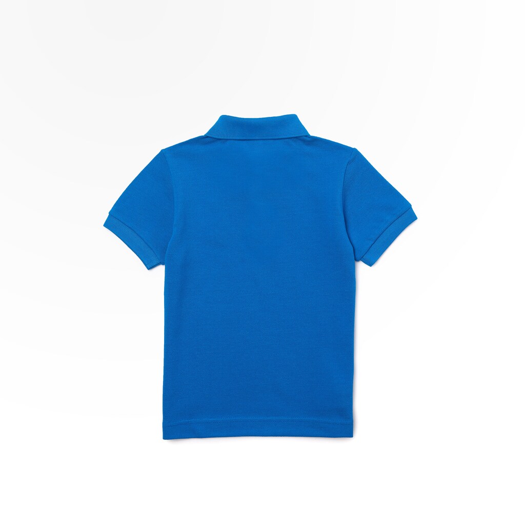Camisa Polo Lacoste Criança Azuis Fun Crocodiles Cotton Piqué UJ3-65966Y2