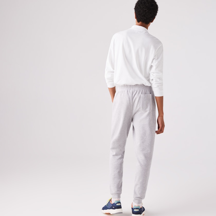Camisa Polo Lacoste Masculino Branco Long-Sleeve Classic Fit L.12.12 EU3-71837F3