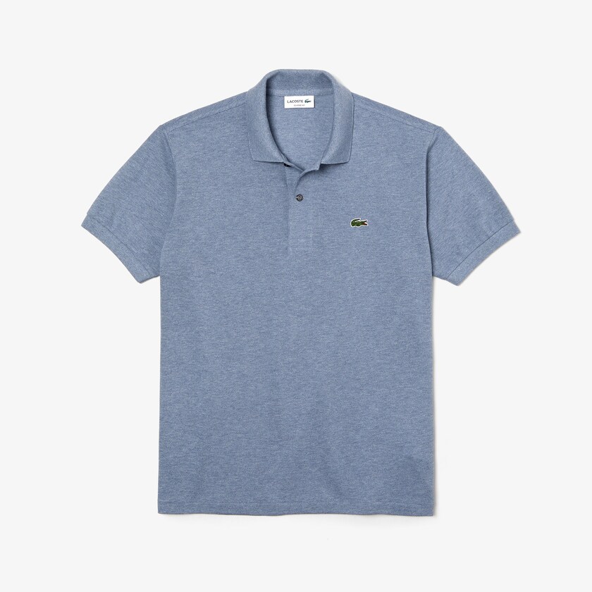 Camisa Polo Lacoste Masculino Azuis Marl Fabric L.12.12 CL7-92649G1