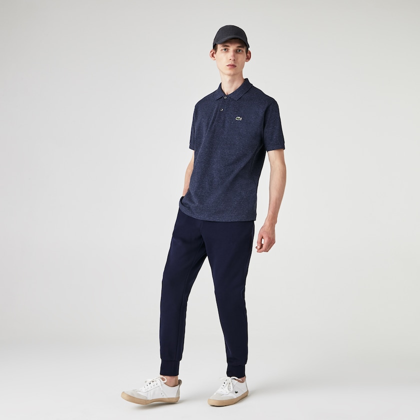 Camisa Polo Lacoste Masculino Azuis Marl Fabric L.12.12 BX7-20852X9