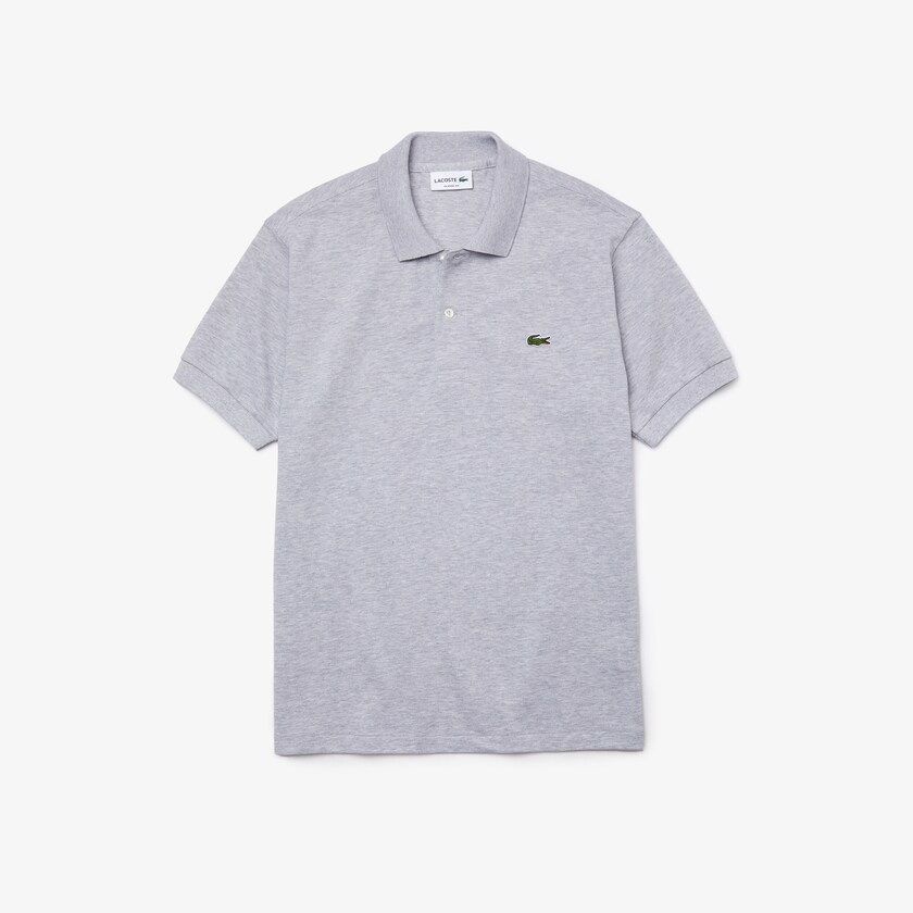 Camisa Polo Lacoste Masculino Cinzentas Marl Fabric L.12.12 WP3-41814H8