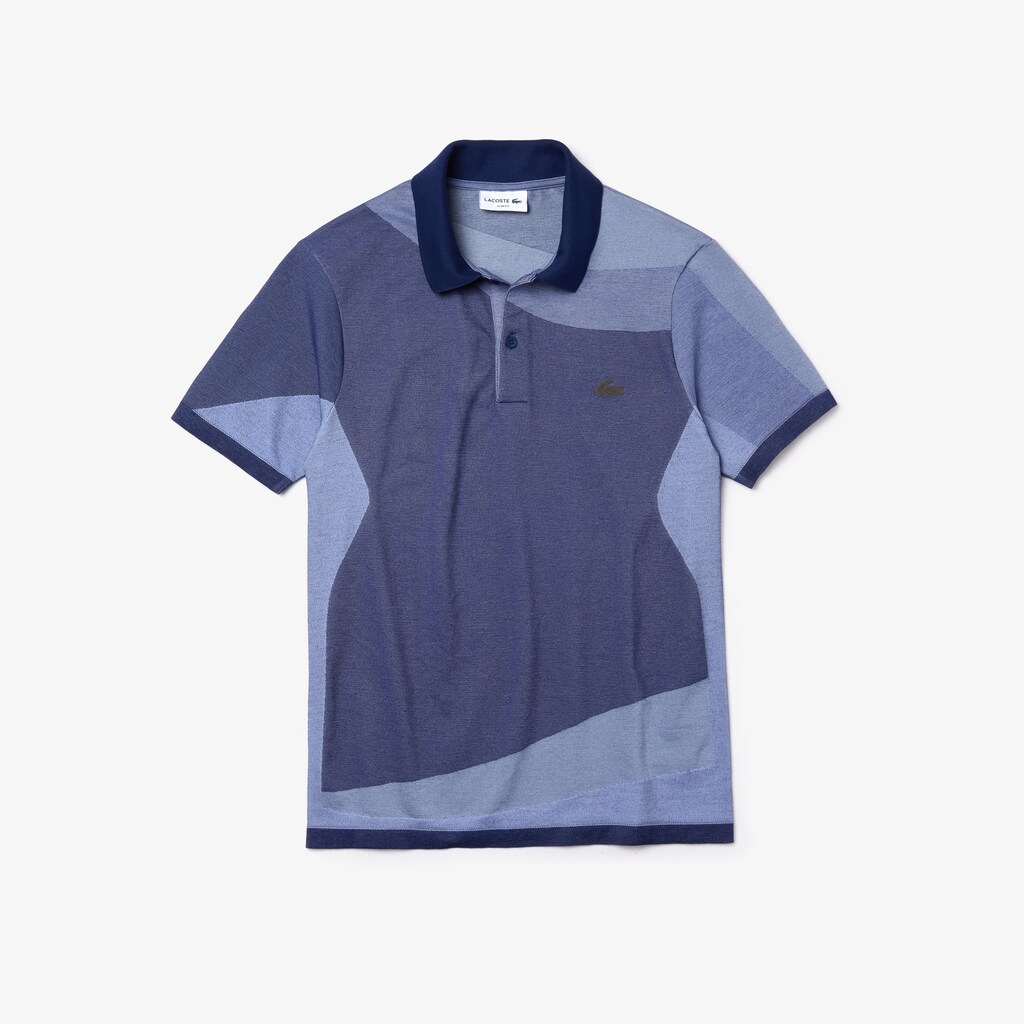 Camisa Polo Lacoste Masculino Bege Motion Ergonomic CN4-25722C2