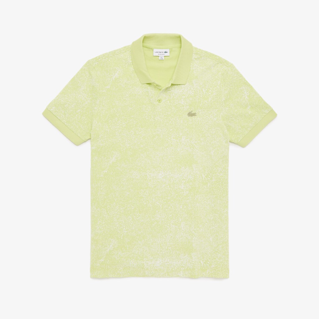 Camisa Polo Lacoste Masculino Amarelas Motion Premium Piqué GS2-34573W0