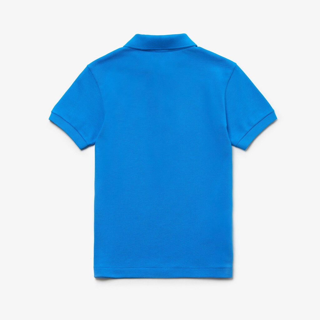 Camisa Polo Lacoste Criança Azuis Petit Piqué PG8-46574G3