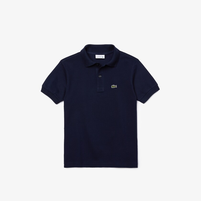 Camisa Polo Lacoste Criança Azul Marinho Azuis Petit Piqué HD4-03760V5
