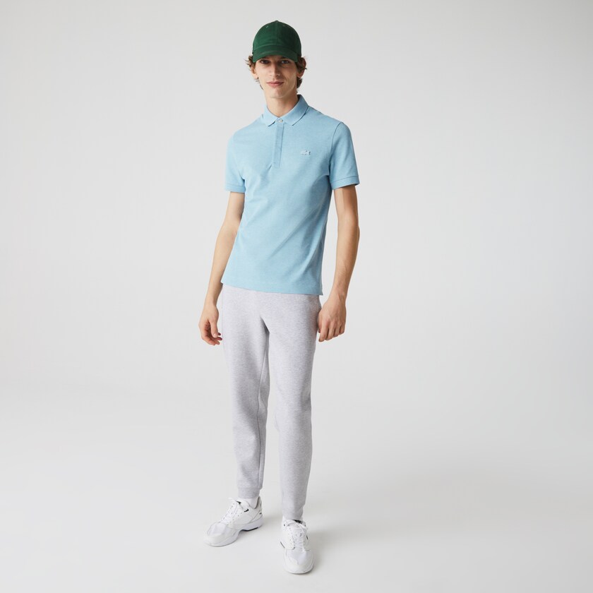 Camisa Polo Lacoste Masculino Azuis Regular Fit Paris WD6-32653N0