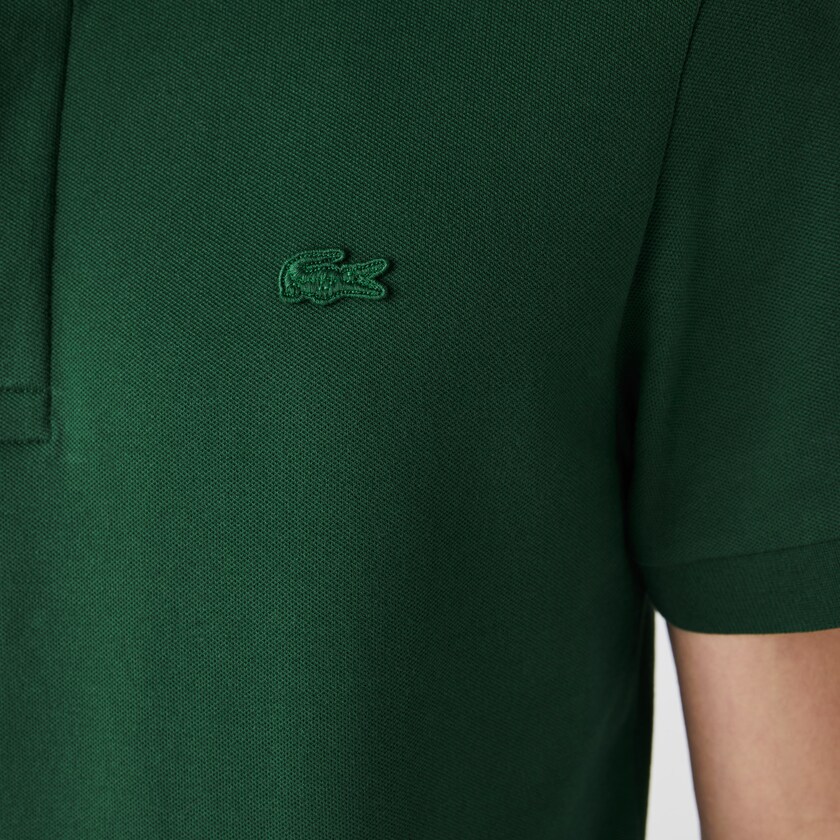 Camisa Polo Lacoste Masculino Verdes Regular Fit Paris JV1-18371P2