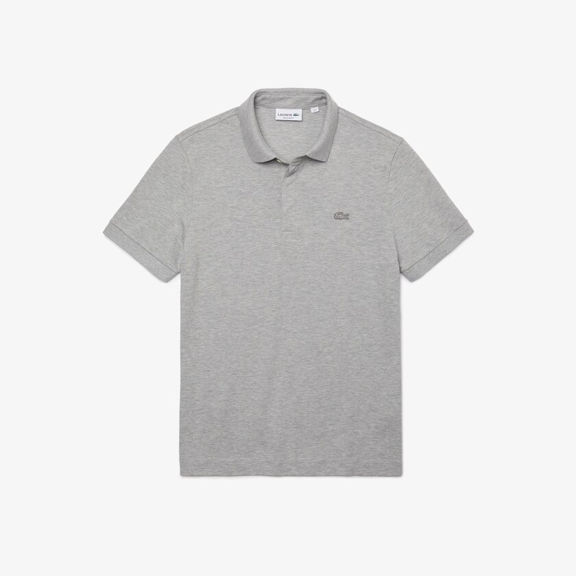 Camisa Polo Lacoste Masculino Cinzentas Regular Fit Paris II9-63926Y4