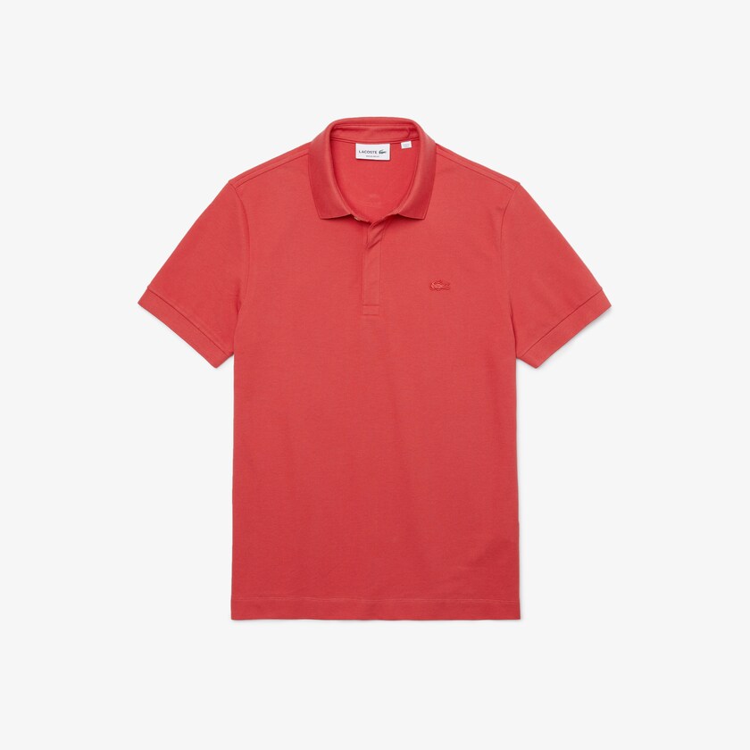 Camisa Polo Lacoste Masculino Vermelhas Regular Fit Paris QE3-04380B4