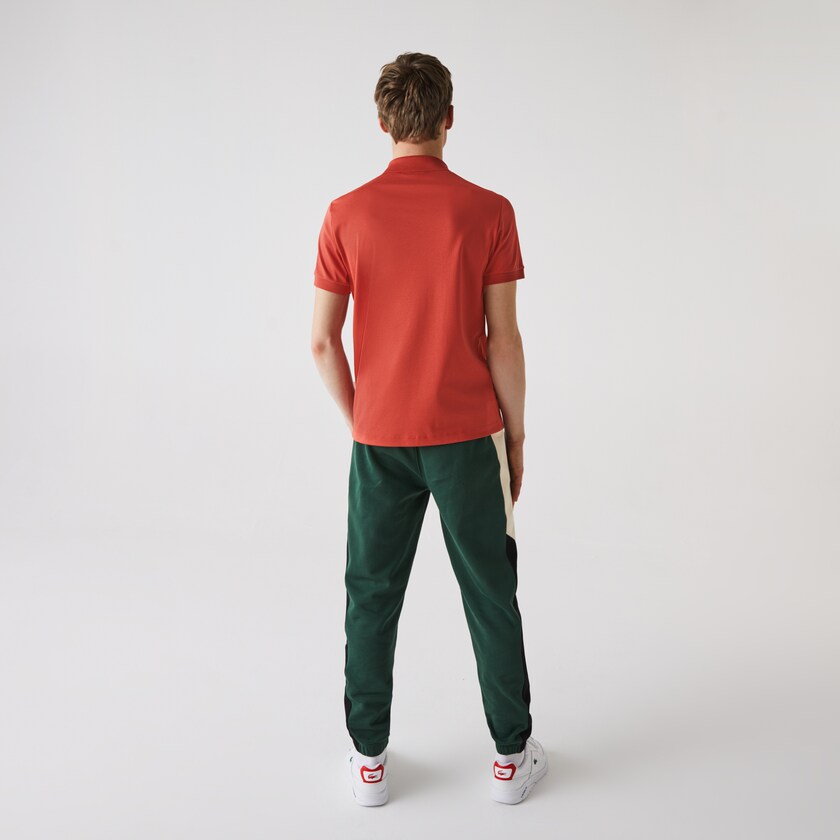 Camisa Polo Lacoste Masculino Vermelhas Regular Fit Soft Cotton SQ7-18701M8
