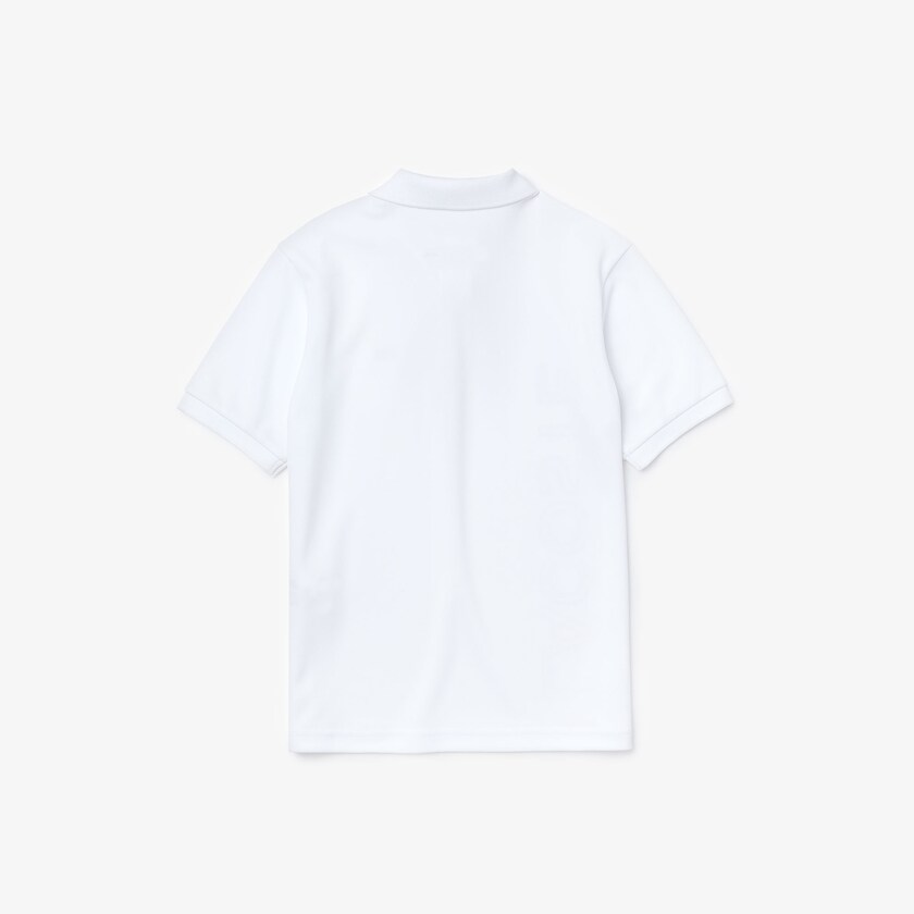 Camisa Polo Lacoste Criança Branco Azul Marinho Azuis SPORT Branded Breathable Piqué KF2-03090R1