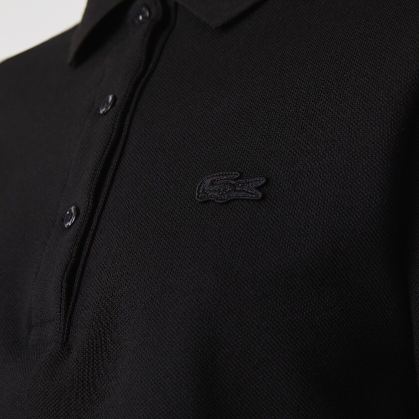 Camisa Polo Lacoste Feminino Pretas Slim Fit Supple Cotton PN4-36993M3