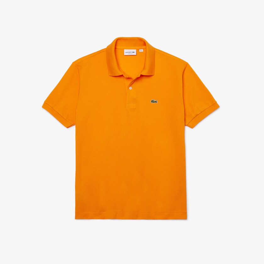 Camisas Lacoste Masculino Laranja Classic Fit L.12.12 Polo BN0-39373S3